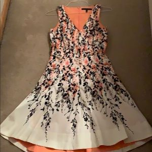 Fit and flare floral dress